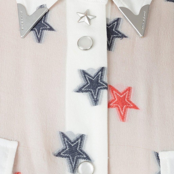 rag & bone Pearson silk star blouse - Picture 4 of 4